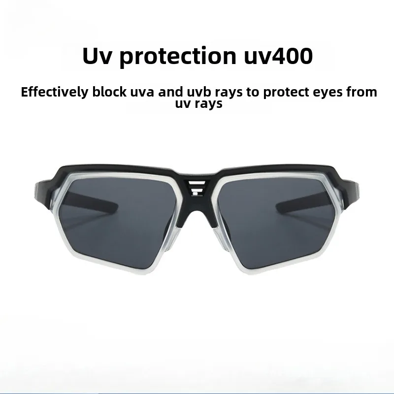 

New Fashion Hot Luxury Cycling Glasses for Men Uv400 Trend Sport Sunglasses High Quality Eyeglasses Frames