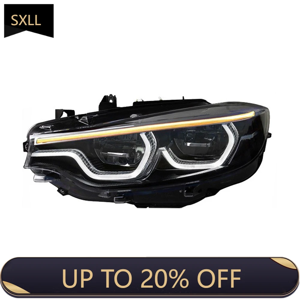 

SXLL 4 серии 425 430 435 440i F32 F33 F36 F80 F82 Светоизлучающий диод Обновление фар M3 M4 Lci Style Сигнал фар