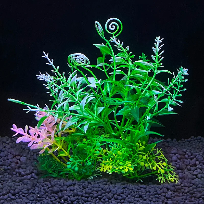 Simulatie Waterplanten Aquarium Aquarium Landschapsarchitectuur Plastic Waterplanten Micro Landschap Decoratie Ornamenten