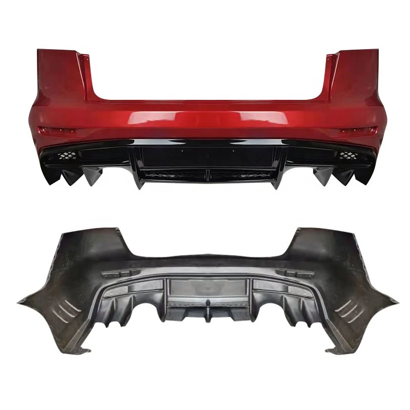 

Car body kit For 2009-2015 Mitsubishis Lancer EX Change To Vari rear bumper High quality PP material Car bumpers