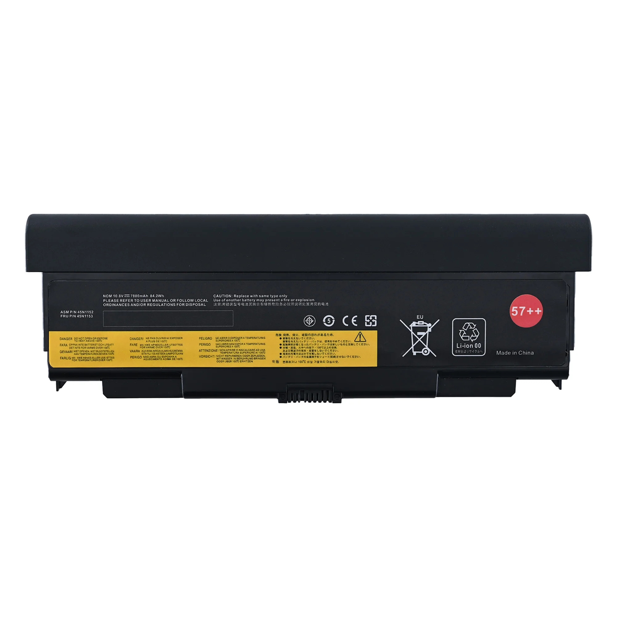 Batería para Portátil T440P de 9 Celdas para Lenovo ThinkPad T440P T540P W540 L440 L540 45N1152 45N1153 45N1149 45N1145 45N115245N1160 57++