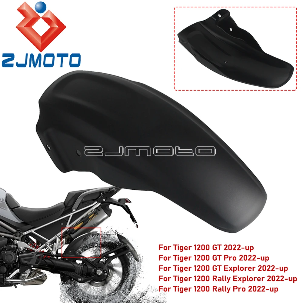 Motorcycle Rear Fender Hugger Mudguard For Tiger 1200 GT Pro Explorer Rally Explorer Pro 2022-2023 Mud Splash Protected Cover