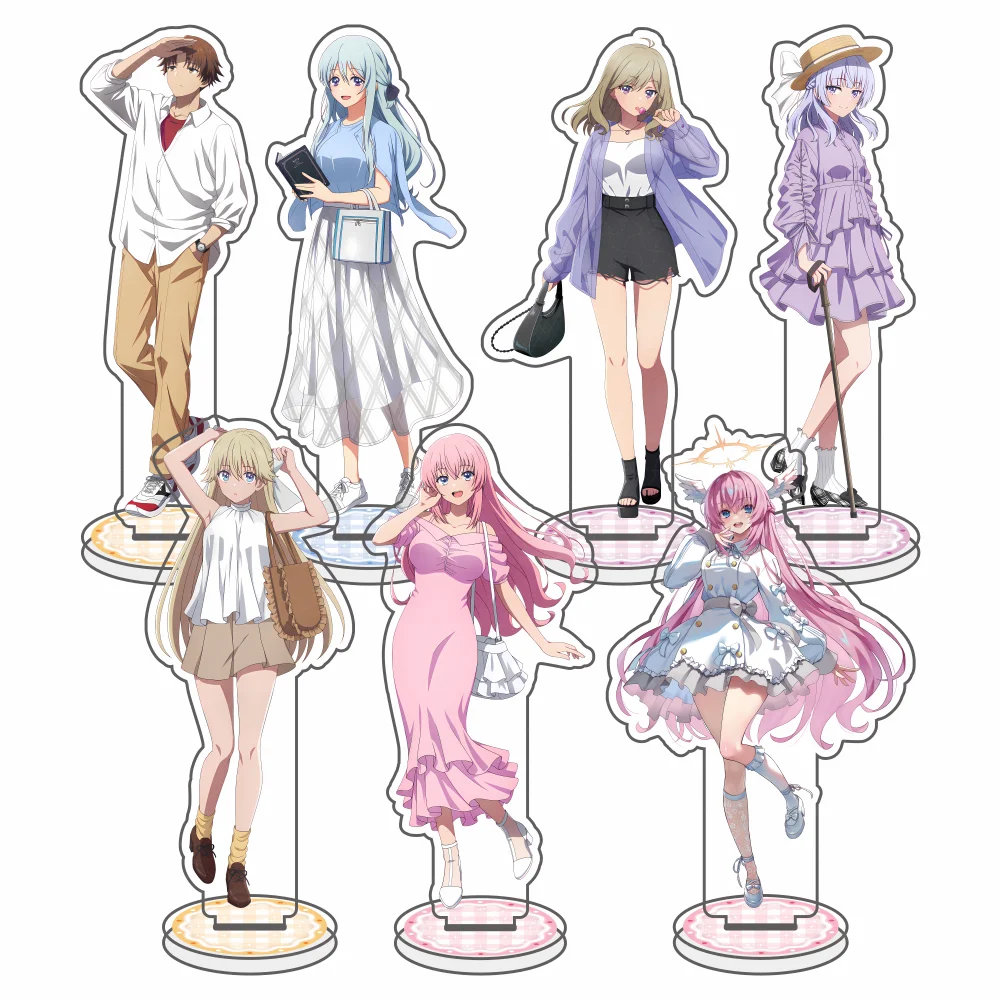 Classroom of the Elite New Anime Acrylic Stand Ornaments Horikita Suzune Kiyotaka Ayanokoji  Model Action Figure Keychain15cm