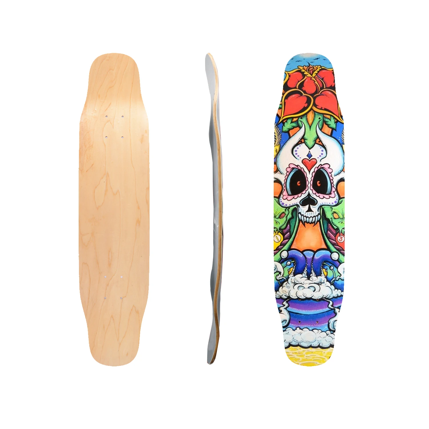 

Custom Longboard Decks Surf Skate Electric Skateboard Deck