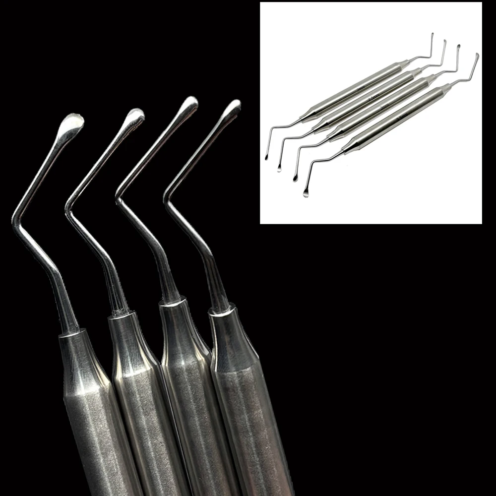 

Dental Gracey Curette Periodontal Bone Curettes Perio Dental High quality stainless steel Dental Tooth Cleaning Scaler Dental