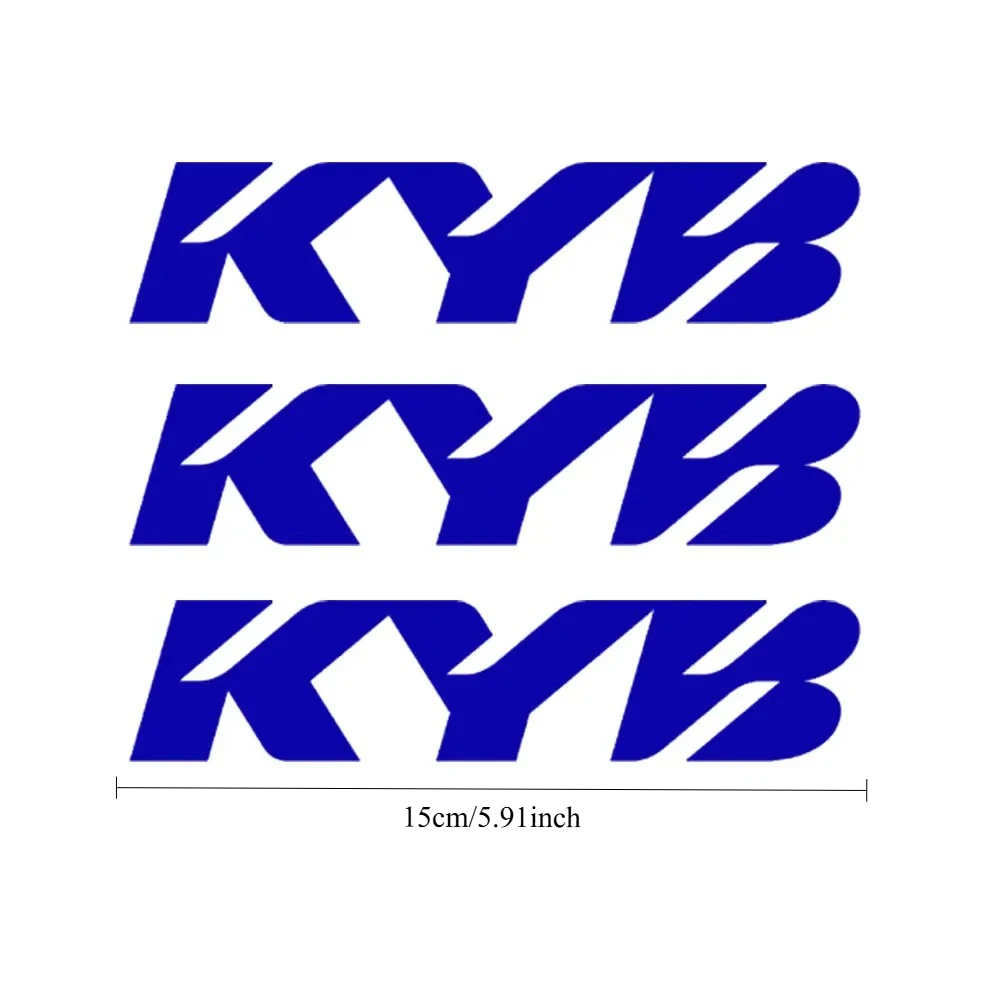3Pcs/1Set Racing Style Vinyl Decals, Multicolor Waterproof Stickers for Car Motorcycle Fairing Bumper Spoiler