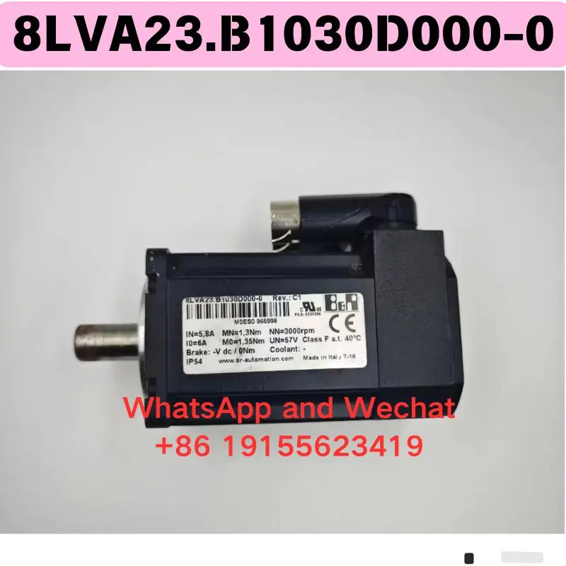 

Used 8LVA23.B1030D000-0 servo motor Functional test OK