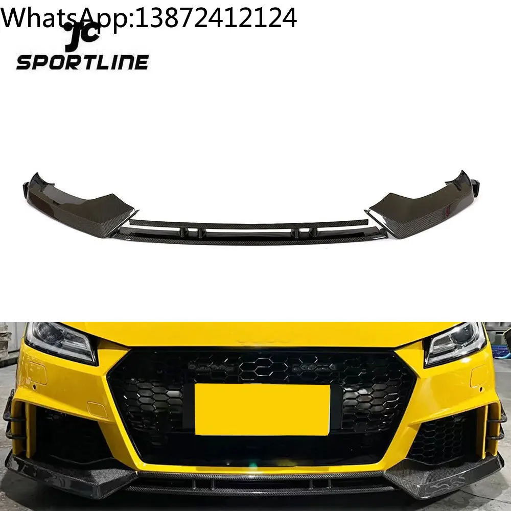 

TTRS a Style Carbon Fiber Front Lip Spoiler for Audi TT RS 2016-2018