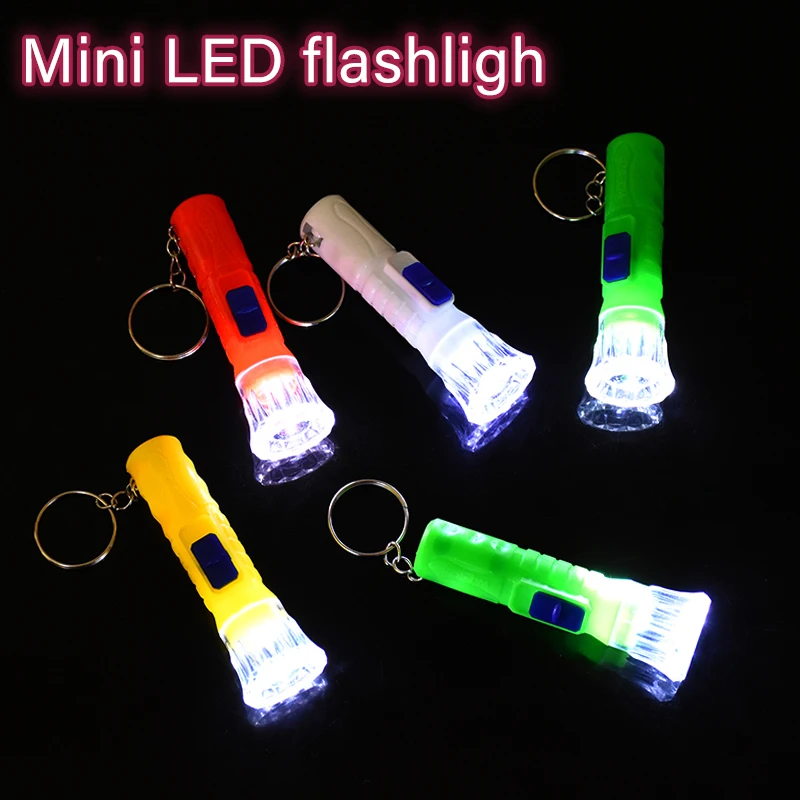 10/20Pcs Mini LED Flashlight Lamp Toys Children Birthday Party Favors Pinata Fillers Goodie Bag Christmas New Year Gift Prizes