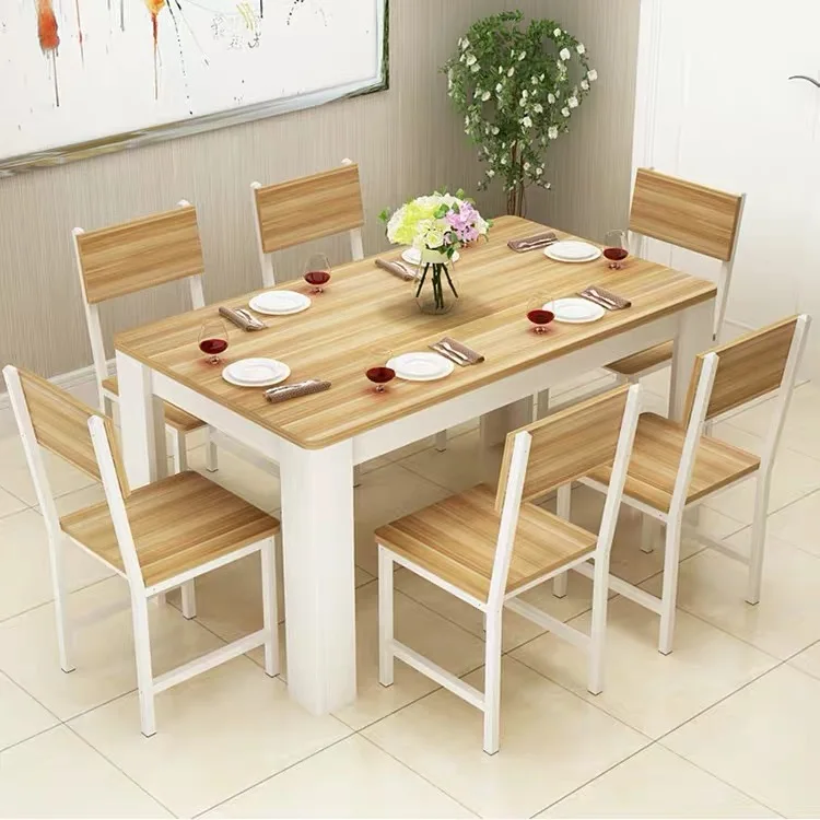 

Unique Rectangular Dining Table Kitchen Kawaii Nordic Living Room Tables Chairs Conference Modern Mesas De Jantar Home Furniture