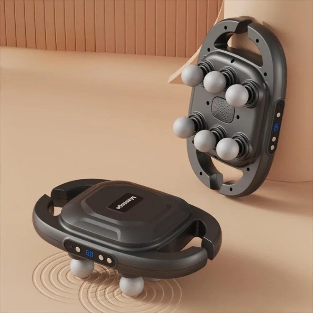 

6-Heads Fascia Muscle Massager High Frequency Professional Massage Machine Rechargeable 9 Modes Fascia Massager