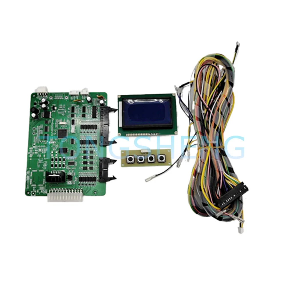 Rosa data arcade única tesoura máquina placa-mãe push prêmio brinquedo chave máquina de corte kits