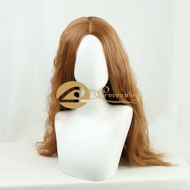 Wanda Maximoff Peluca de cosplay Mujer Pelo largo Cos Accesorios para Halloween