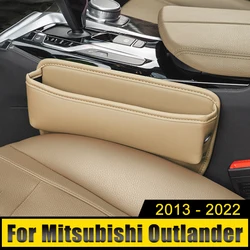 For Mitsubishi Outlander 3 2013 2014 2015 2016 2017 2018 2019 2020 2021 2022 PHEV Car Seat Crevice Slot Storage Box Bag Cover