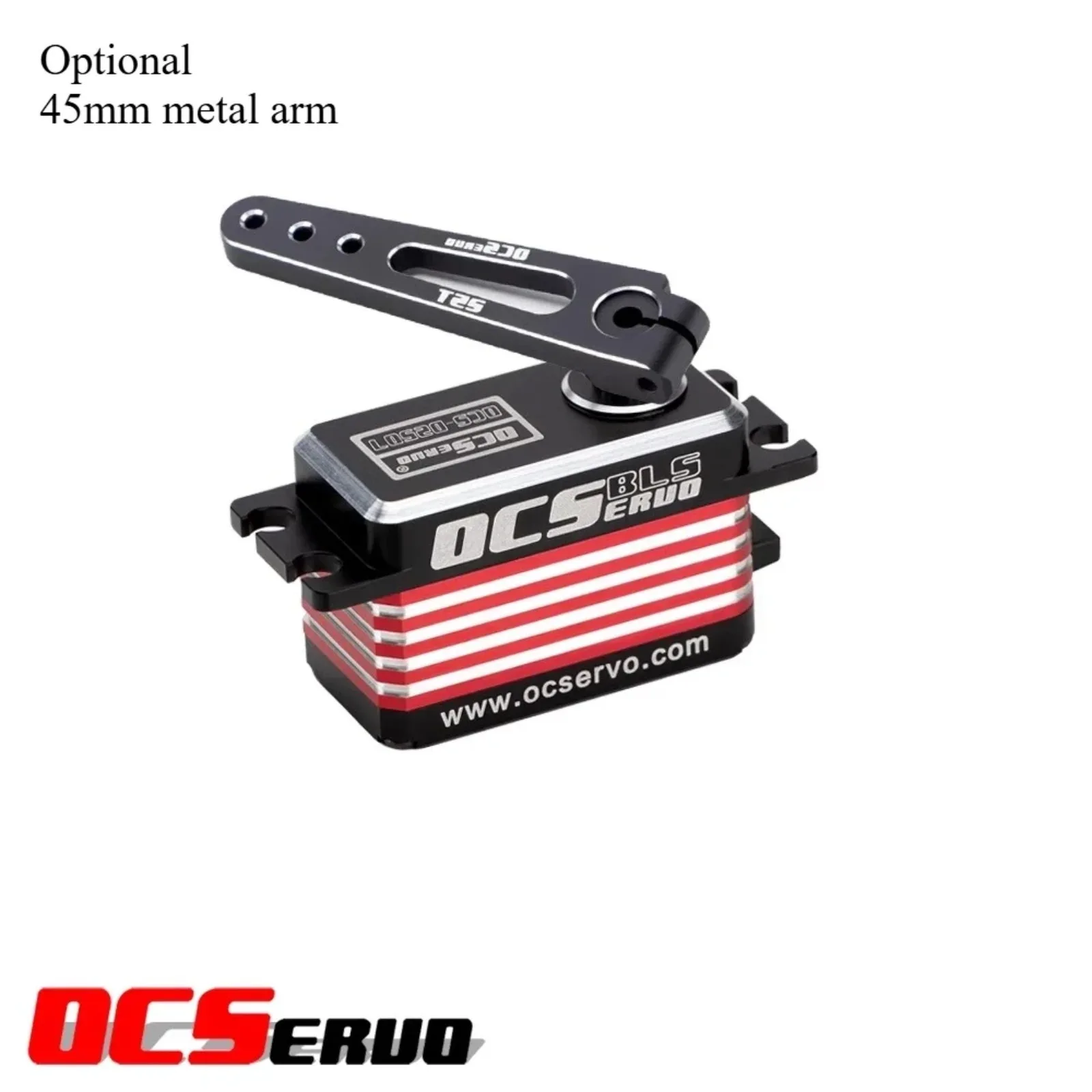 High Torque 8.4V 40KG Low Profile Digital Servo All-Metal Gear 0.09S/60° OCS-D4009 for RC Car Robot DIY
