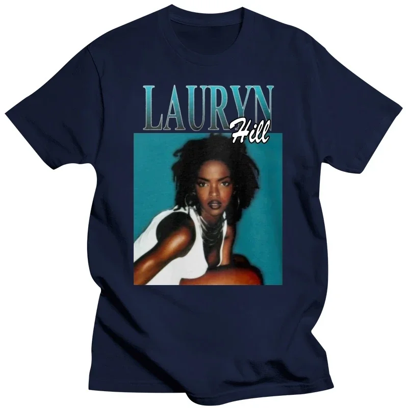 Sleeve Lauryn Hill Fugees 1990S RBu002Fsoul U002Fu002F Vintage Inspired Design  Printed Men T Shirt Cotton  streetwear fashion