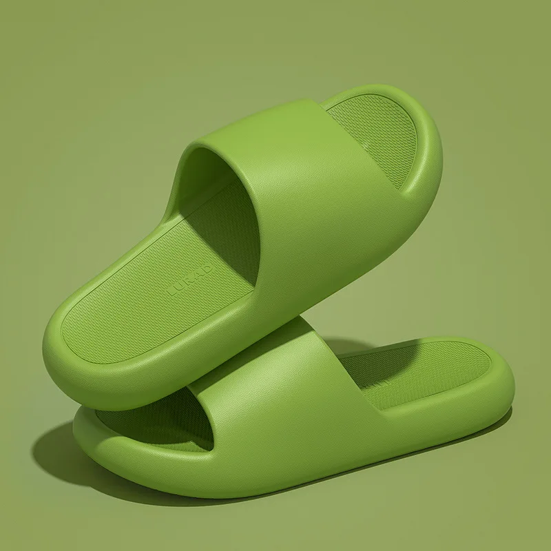 

Мужские сандалии из ЭВА, шлепанцы, мужские тапочки, однотонные удобные тапочки на платформе с нескользящей мягкой подошвой, уличная обувь для пар