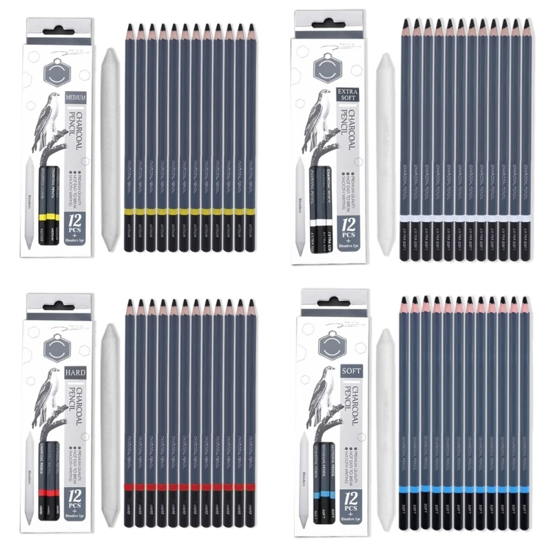 

Professional Sketch Pencils Set for Beginner Sketching Shading Blending