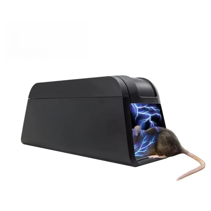 

Indoor chemical-free electronic black box mouse cage killing pests mouse trap electric shock mouse killer