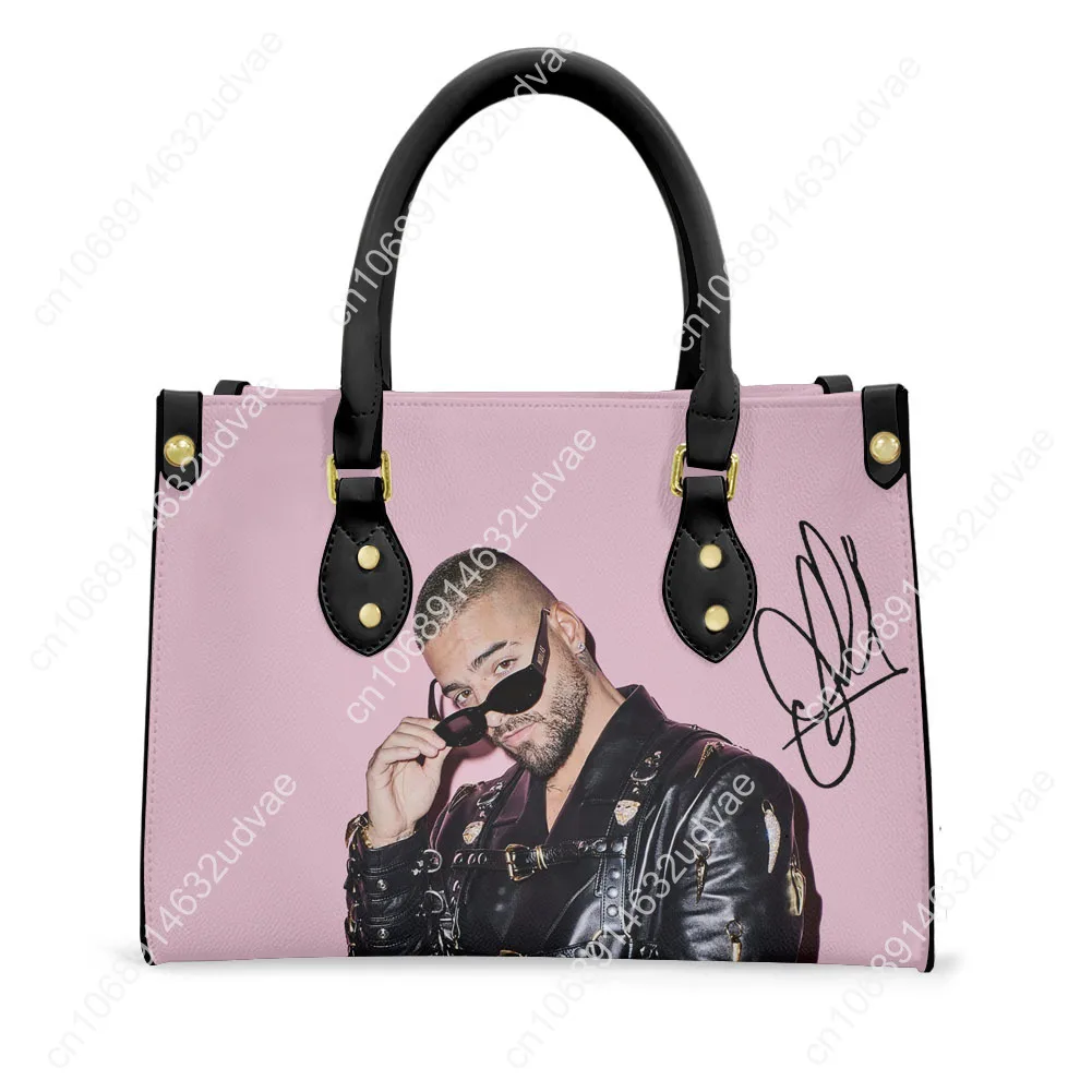 Maluma Purse Mens Womens New Shoulder Crossbody Bag Personalized Handbag Business Commuter High Quality Leather Tote Bag Gift