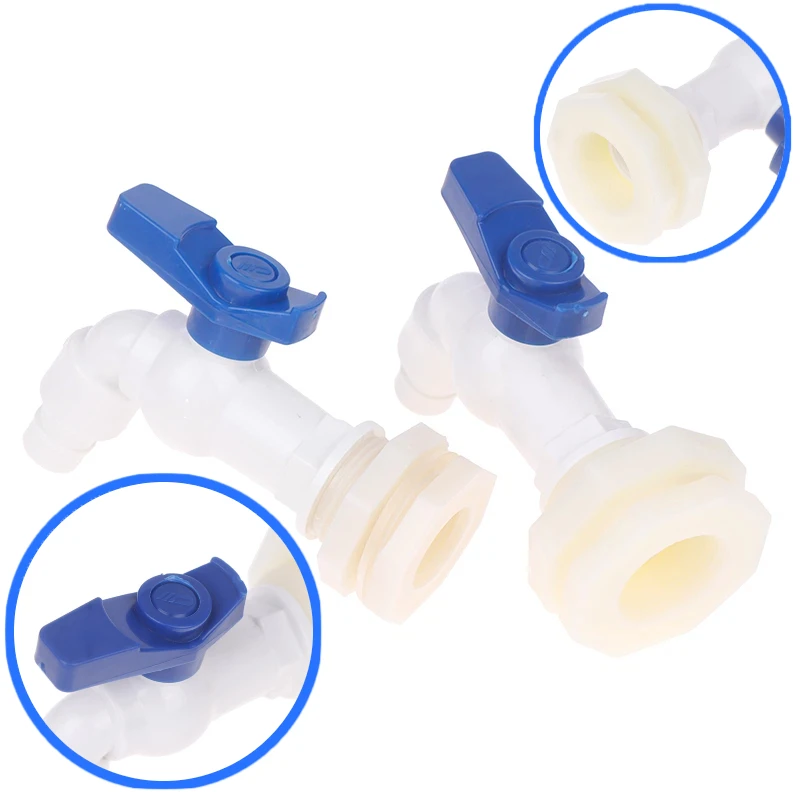 1PCS 1/2 Inch Replacement Barrel Water Butt Tap Rain Barrel Water Tank Plastic Faucet Water Tank Spout Valve Garden Water Barrel