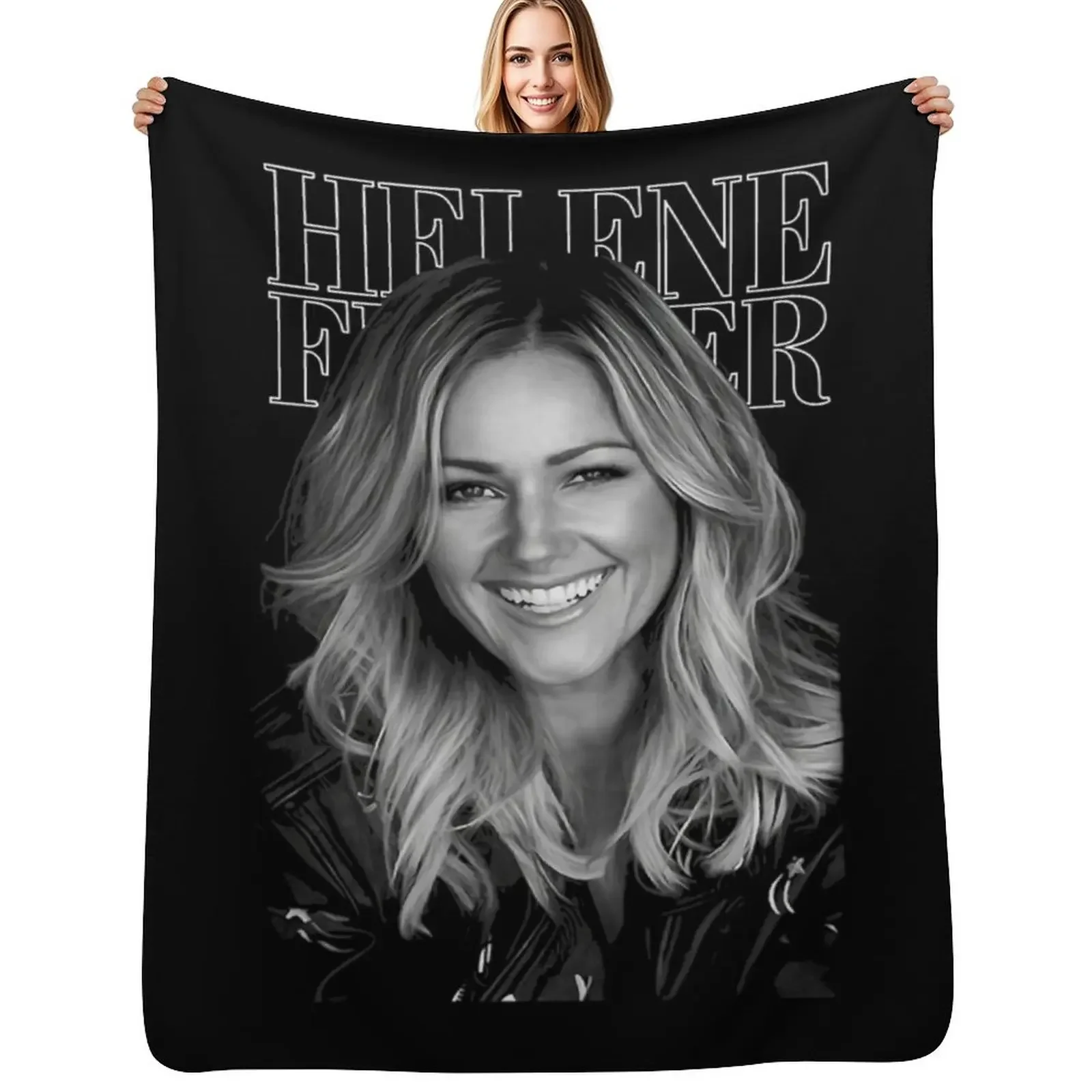 

HELENE FISCHER Throw Blanket Travel Kid'S Single Extra Large Throw Blanket