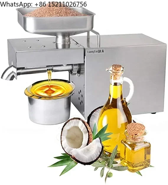 Vegetable seed oil mill press mustard oil expeller machine coconut oil extract machine