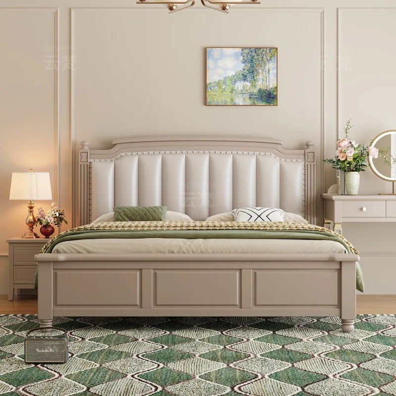 Design Floor Bed Bedroom Queen Double Children Luxury Modern Girls Sleeping Mobile Bed Princess Muebles Lounge Suite Furniture