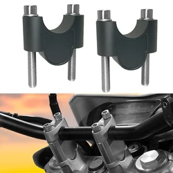 For Honda NTV650 NTV 650 Deauville 700 Varadero 125 Motorcycle Handlebar Riser Mount Handle Bar Clamp Rise Extend Adapter