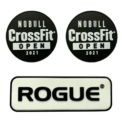 Rogue CrossFit 3D PVC Patches 2020 Game Military Armband Badges Clothes Backpack Application Magic Stickers Hook Loop Appliques