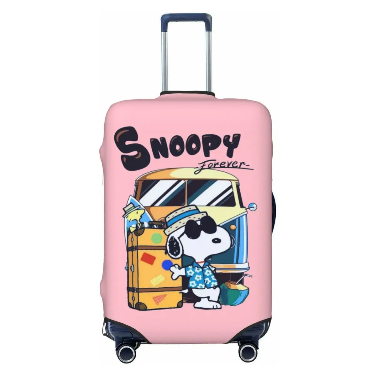

Эластичный защитный чехол для чемодана Custom Fashion S-snoopys Forever