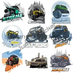 Xtreme Quad Bike Challenge Car Sticker Air Conditioner Decal Car Goods Funny Decoration Sunscreen