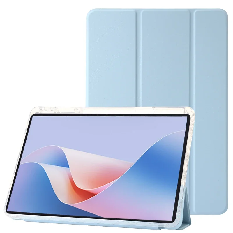 

Tablet Case for Huawei MatePad 11.5 S 11.5S with Pen Holder Acrylic Clear Back Bracket Flip Stand Kickstand Shockproof Cover