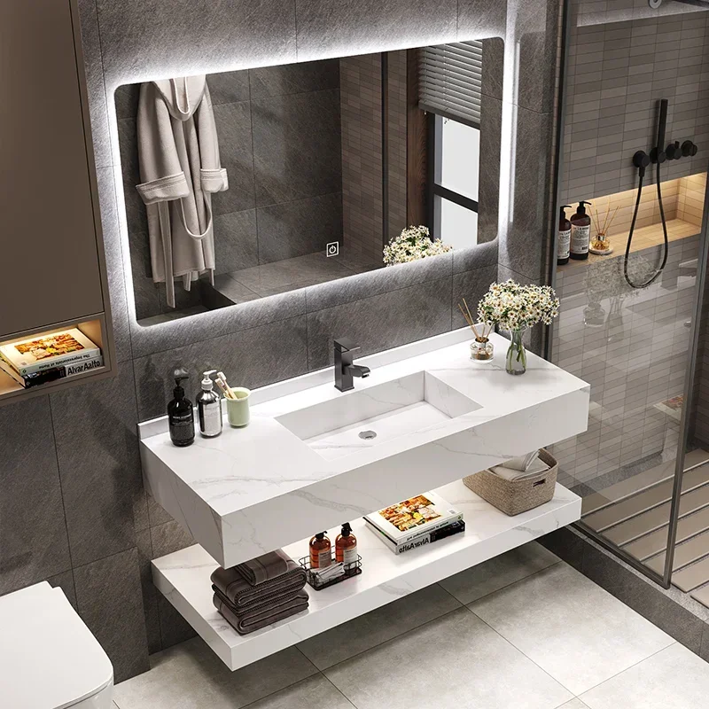 Storage Cabinet Minimalist Bathroom Easy Assembly Sturdy Durable Premium Quality Stable Construction Heavy Duty Space Saving