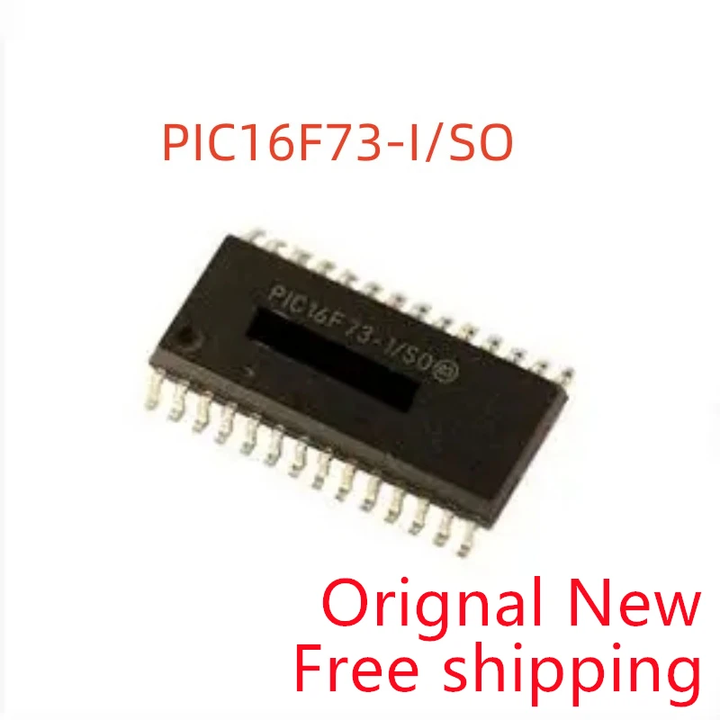 10piece PIC16F73-I/SO PIC16F73 PIC16F73-I SOP-28 flash microcontroller chip New Original