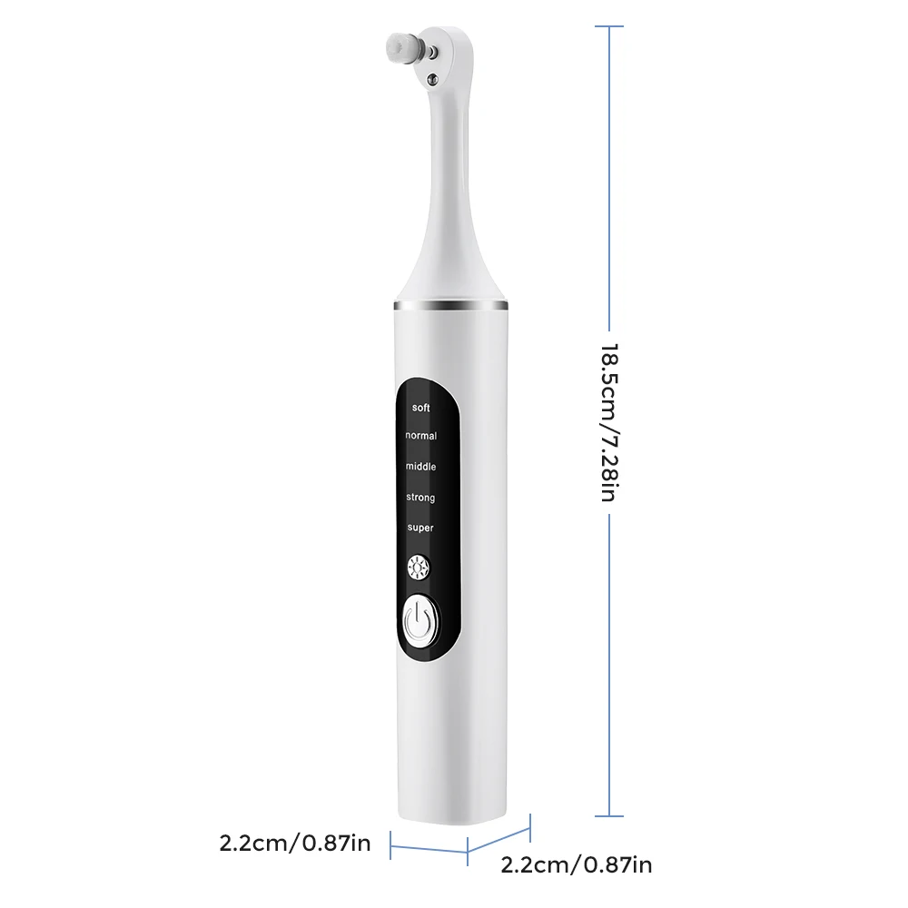 5-Stufiger Elektrischer Zahnreiniger mit 6 Austauschbaren Aufsätzen LED-Licht Reduziert Zahnstein Heim-Zahnpflege-Werkzeuge Zahninstrument – Detail 9