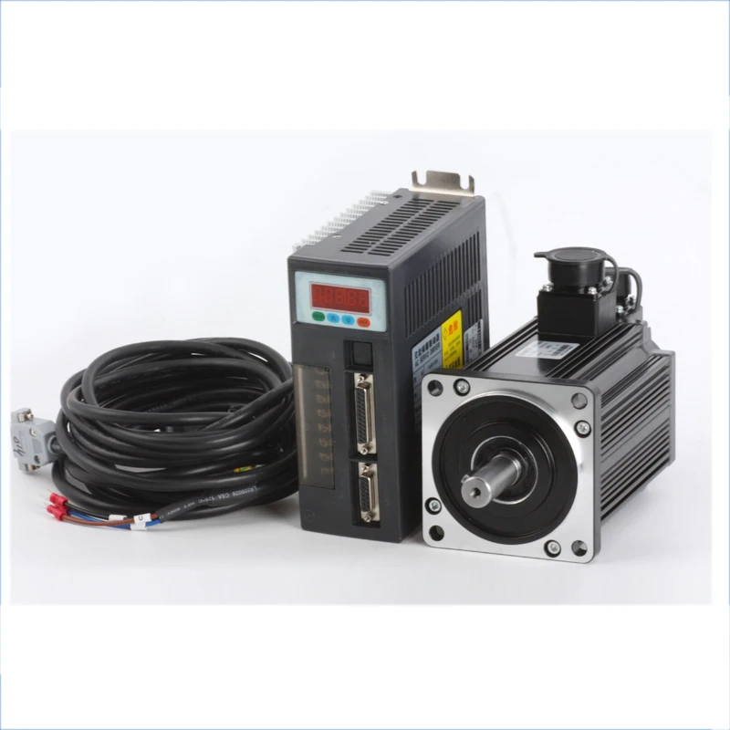 Imagem -06 - Sistema de Acionamento Servo com Cabo 130 St-m10015 1.5kw 6.0a 10nm 1500rpm ac Servo Motor