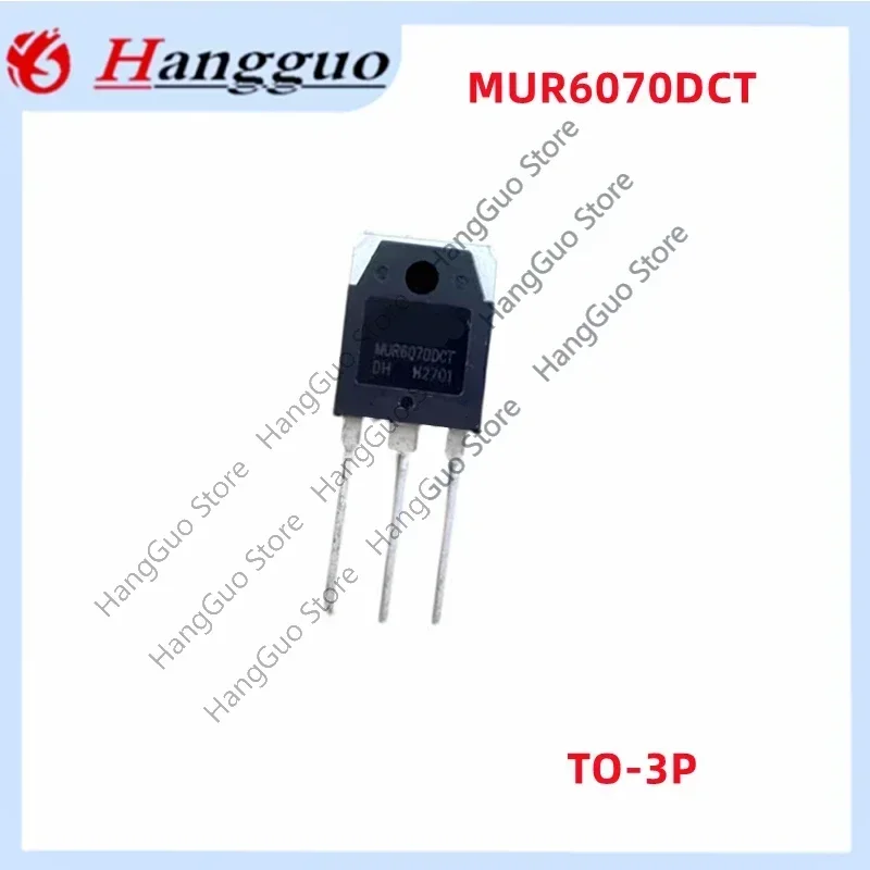 10pcs/Lot  Brand  new  original  MUR6070DCT TO-3P welder 60A 700V fast recovery rectifier diode