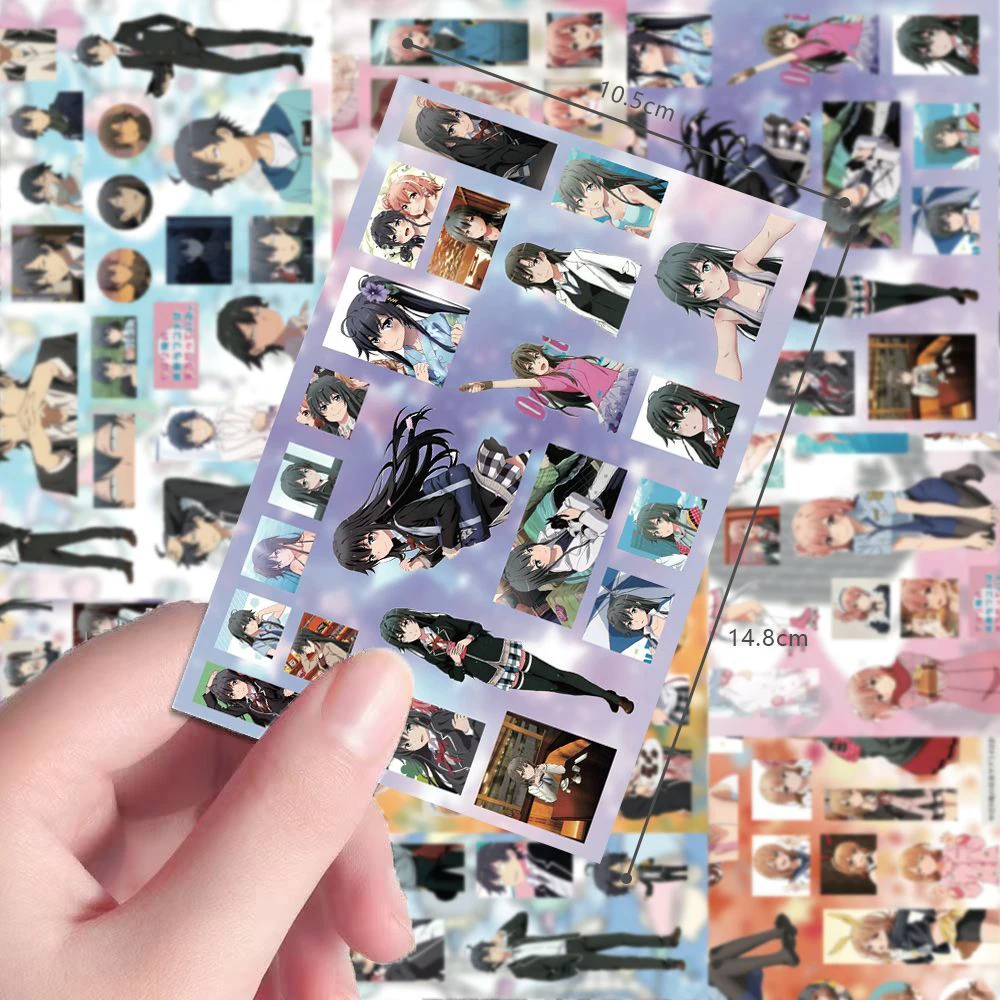 

4/8Sheets Rent-a-Girlfriend Anime Stickers Kazuya Kinoshita Chizuru Mizuhara Mami Nanami Ruka Sarashina Cartoon Sticker Decals