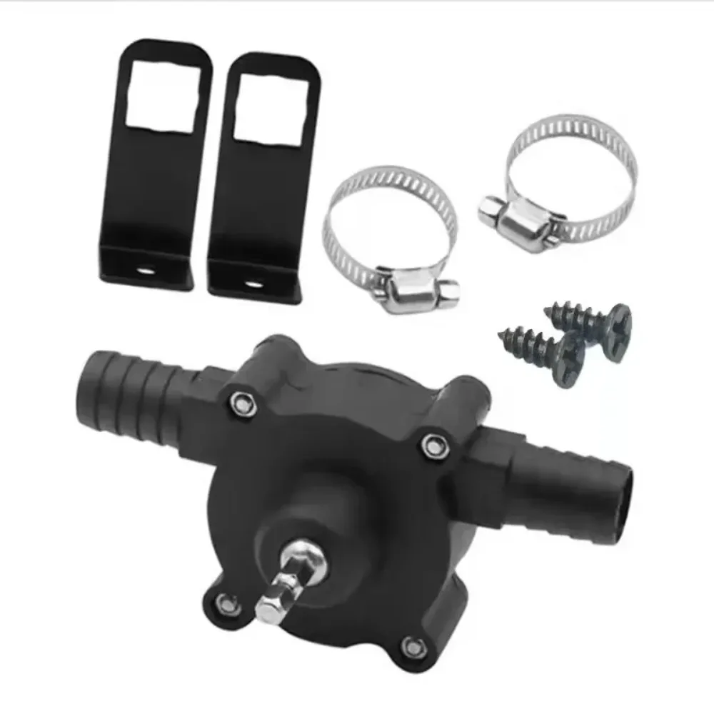 Stable Portable Hand Electric Drill Pump Converter to Diesel Oil Fluid Water Pump Portable Mini Self-priming Liquid Transfer Pum