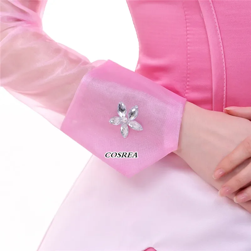 أزياء كوسريا الجديدة عالية الجودة للأميرة أورورا التأثيرية فستان حفلات طويل جميل مع أزياء طويلة الأكمام للنساء OA2296