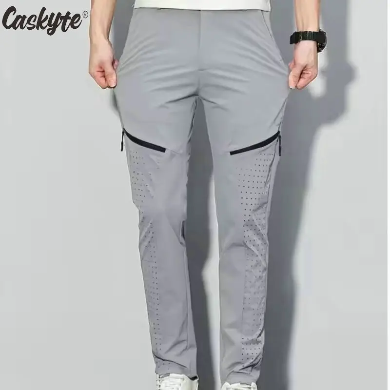 

CASKYTE Cycling Long Pants Men's Road Racing Mountain Bike Trousers Summer Man Bicycle Bottoms Mtb Enduro Pant Pantalon Ciclismo