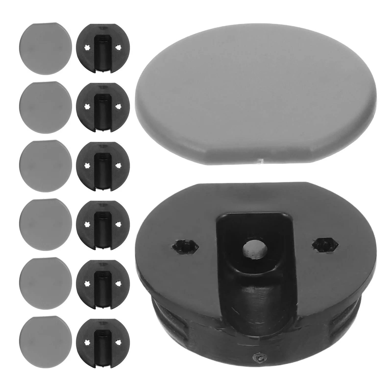 

10Sets Corner Braces for Rv Cabinet Wood Furniture Heavy Duty Round Shelf Brackets Fast Installation Angle Connectors