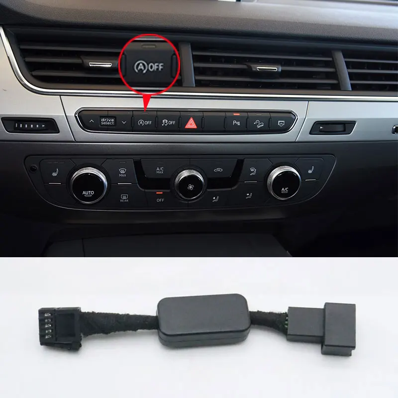 

For Audi Q7 2016 2017 2018 2019 Car Automatic Stop Start Engine System Off Device Control Sensor Plug Smart Cancel