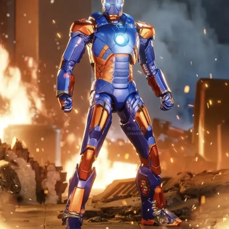 

Original Zd Toys Iron Man 3 Action Figure Mak 27 Disco Figures Mk27 Movie Action Joint Figurine Collection Toy Without Color Box