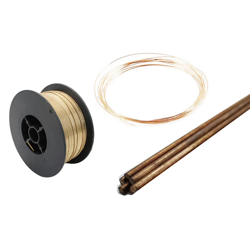 Silicon Bronze SiCu Wire Mig/Tig/Gas Brazing Copper Alloy Welding 0.8mm 1mm 1.2mm 1.6mm 2mm 2.5mm 3mm 4mm