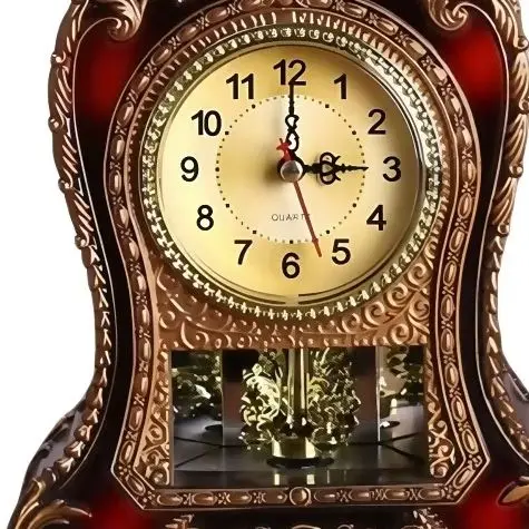 Antique Style Clock Musical Decorative Clock Clock With 12 Music Melodies 12 Melodies Chime Feature Easy To Position Anywhere