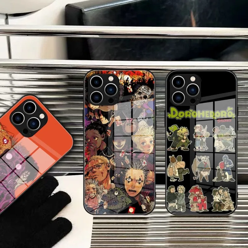 

Dorohedoro Manga Phone Case Tempered Glass FOR IPhone 14 13 11 12 Pro 8 7 Plus X 13 Pro MAX XR XS MINI Covers