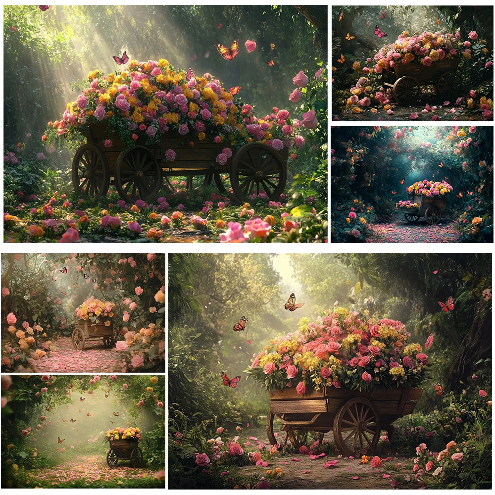 primavera-flor-carro-pano-de-fundo-para-fotografia-borboleta-grama-pais-das-maravilhas-selva-cha-de-bebe-crianca-aniversario-fundo-decoracao-photozone