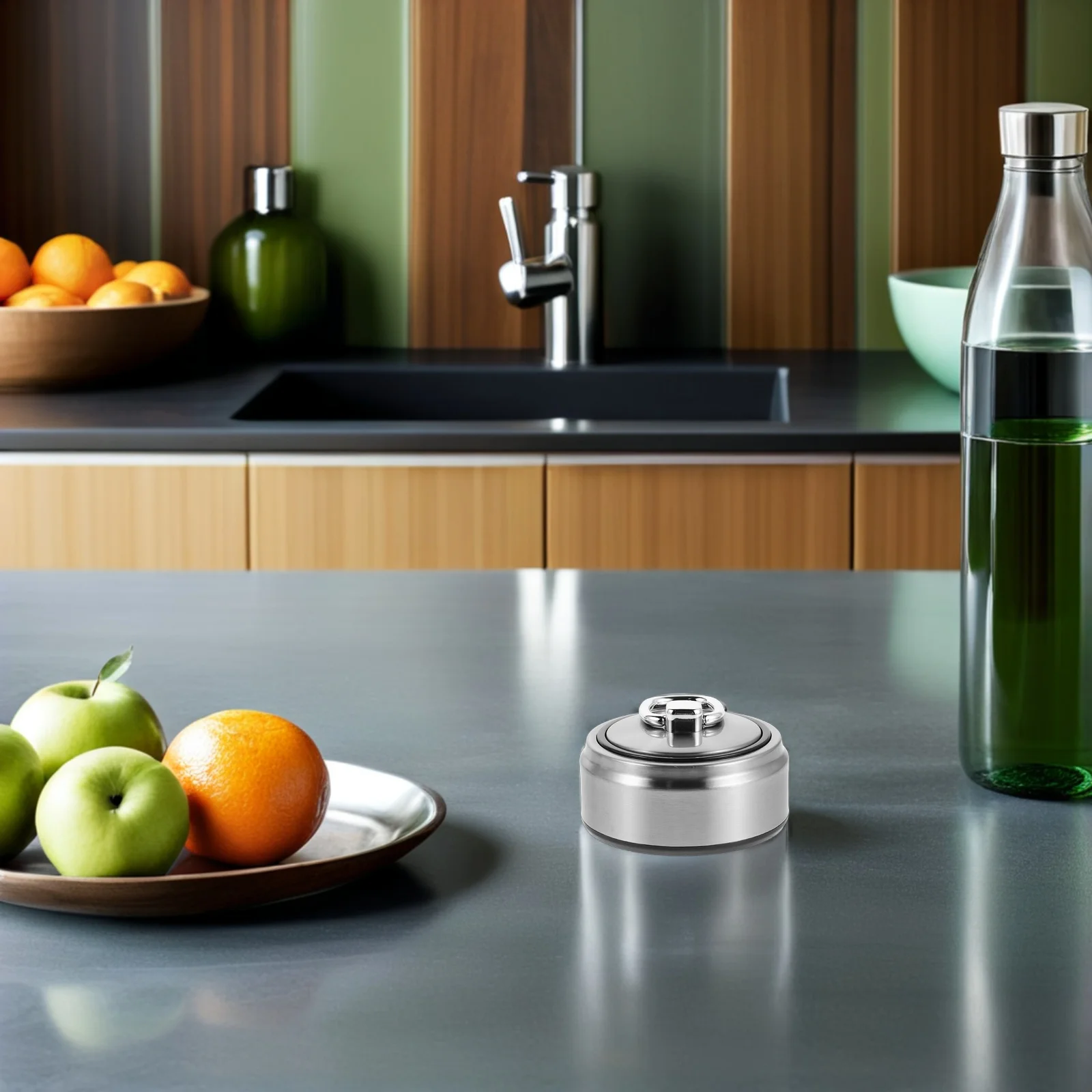 

Металлическая крышка для стеклянных бутылок с ручкой из нержавеющей стали, 60-61 мм, сменная, для стаканов, герметичная